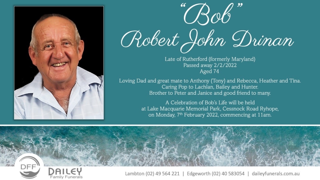 Robert “Bob” John Drinan