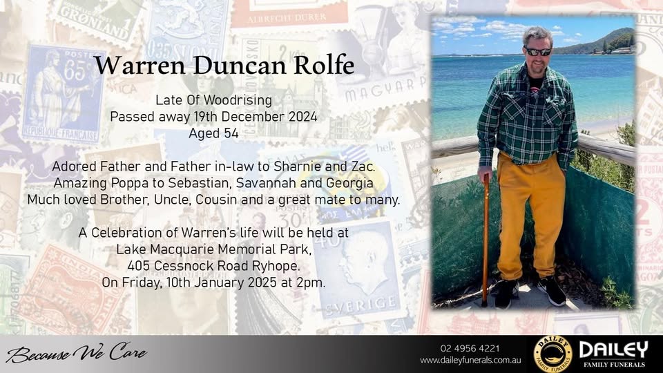 Warren Duncan ROLFE