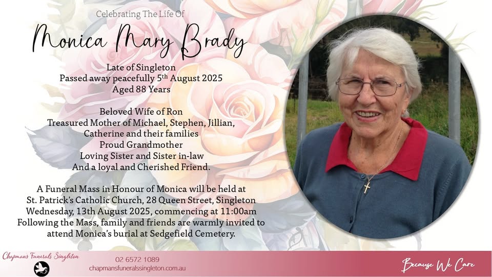 Monica Mary BRADY